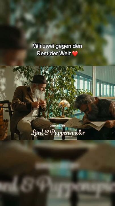 Bis wir alt und grau sind 🤝👴🏻
Schick das Video an eine Person, mit der du auch im Seniorenheim noch Schabernack treiben wirst ❤️