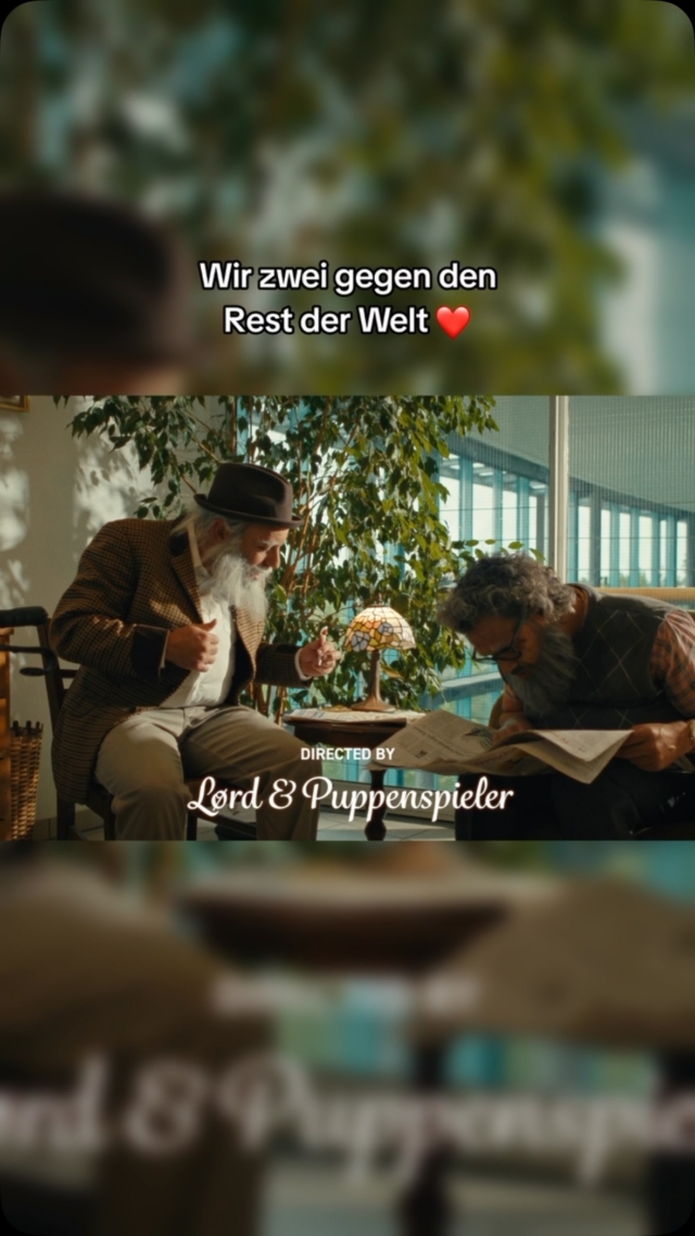 Bis wir alt und grau sind 🤝👴🏻
Schick das Video an eine Person, mit der du auch im Seniorenheim noch Schabernack treiben wirst ❤️